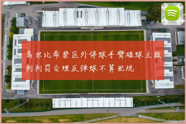乌尔比希禁区外停球手臂碰球主裁判判罚合理反弹球不算犯规