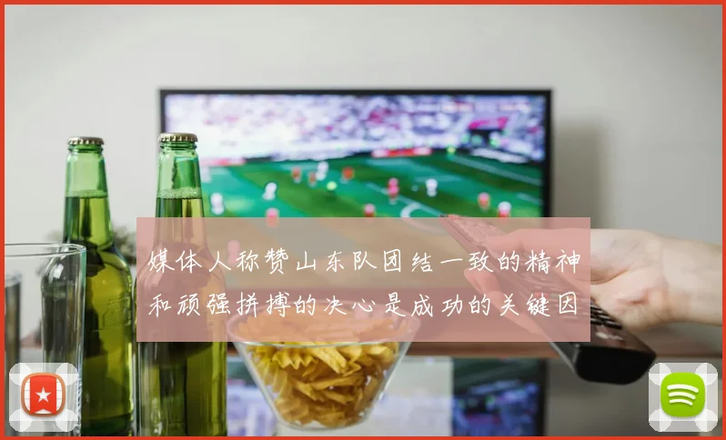 媒体人称赞山东队团结一致的精神和顽强拼搏的决心是成功的关键因素
